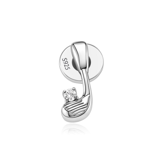 The Club Studs in Sterling Silver
